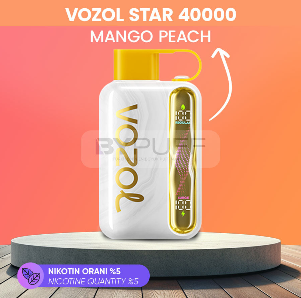 Vozol Star 40000 Mango Peach