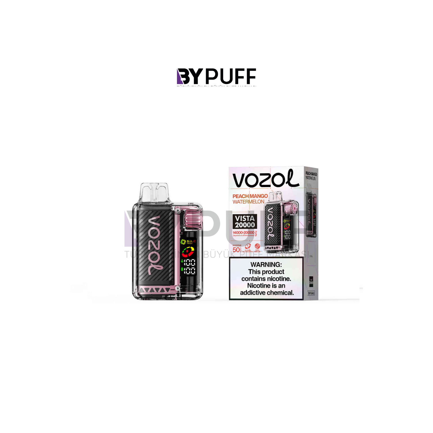 Vozol Vista 20000 Peach Mango Watermelon