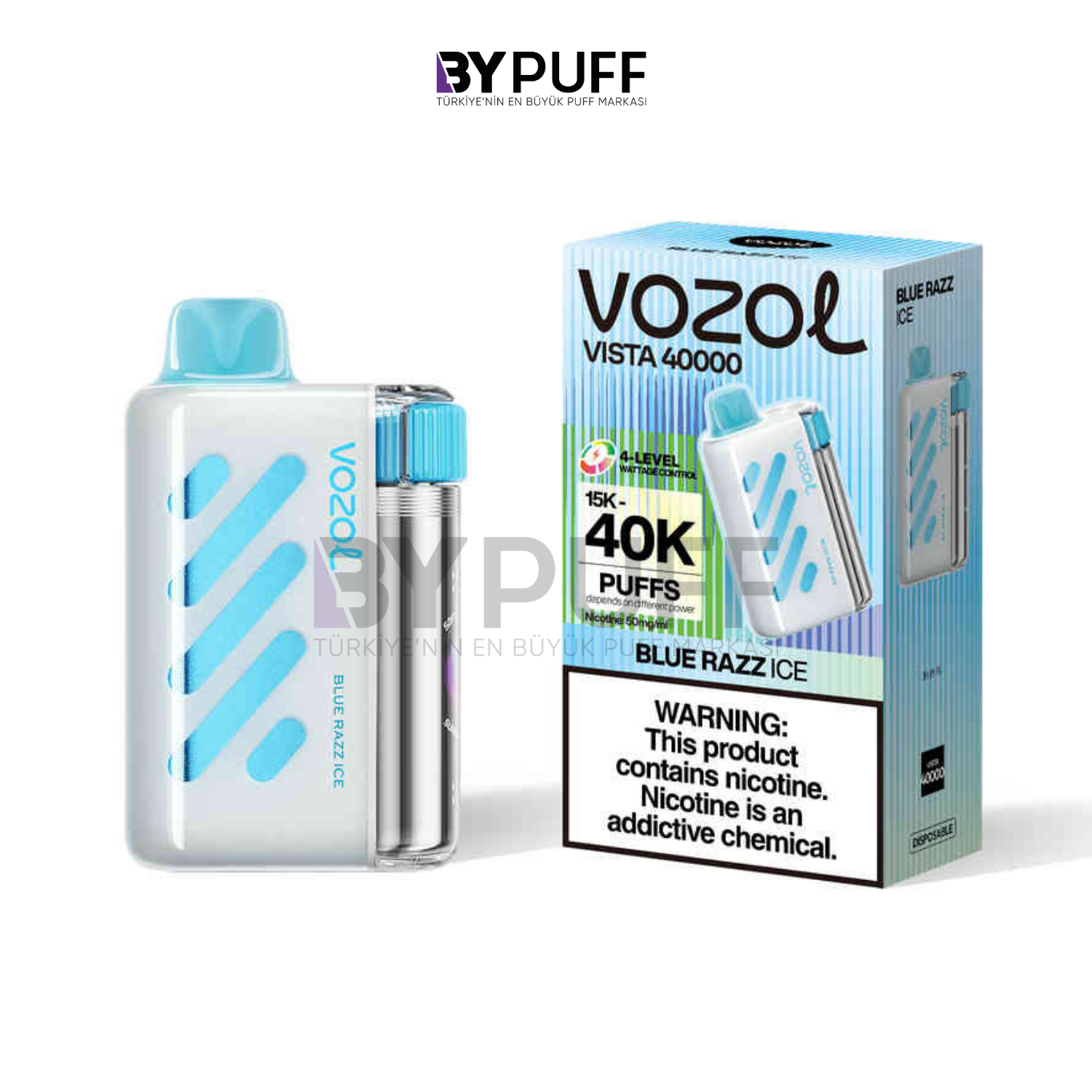 Vozol Vista 40000 Blue Razz Ice