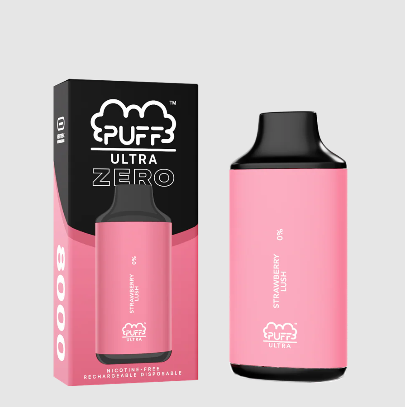 Puff Ultra ZERO Strawberry Lush