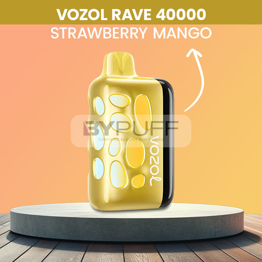 Vozol Rave 40000 Strawberry Mango